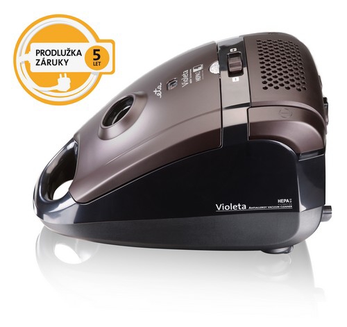 Podlahový vysavač ETA Violeta 1483 90000 černý/červený