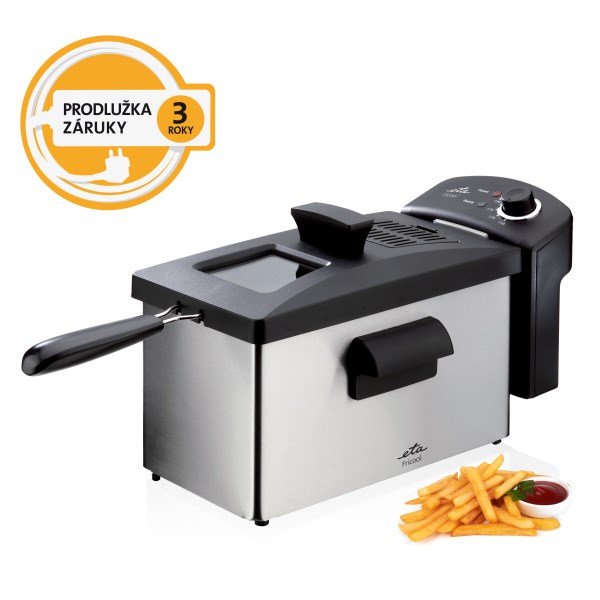 Fritéza ETA Fricool 1172 90000 černá/nerez