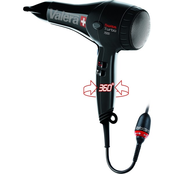 Fén Valera Swiss Turbo ST 7000 RC černý
