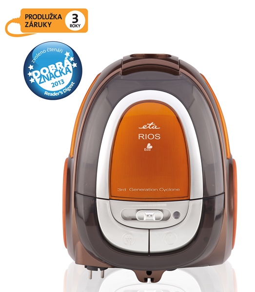 Podlahový vysavač ETA Rios 2494 90000 oranžový