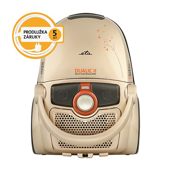 Podlahový vysavač ETA Dualic II. 1495 90000 zlatý