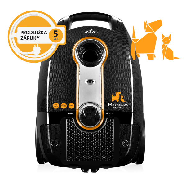 Podlahový vysavač ETA Manoa Animal 3501 90000 černý