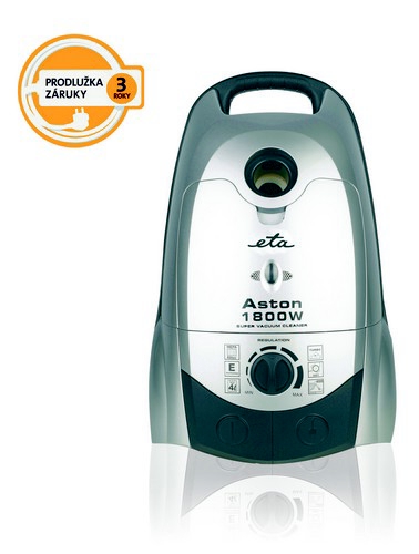 Podlahový vysavač ETA Aston 1465 90000 černý/šedý