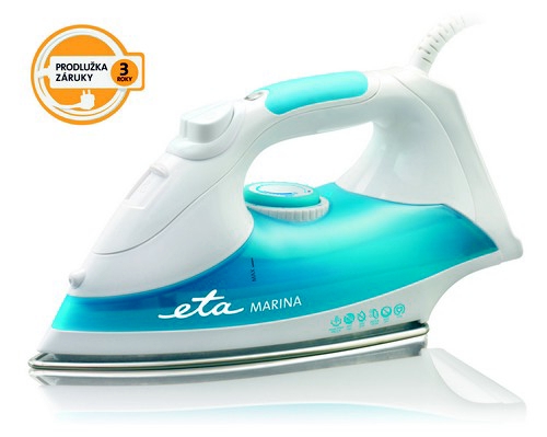 Žehlička ETA Marina 2285 90000 bílá/modrá