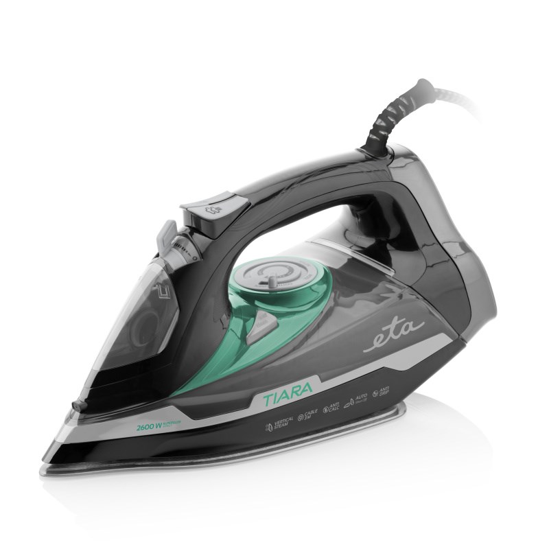 Žehlička ETA Tiara II 4269 90000 černá/zelená