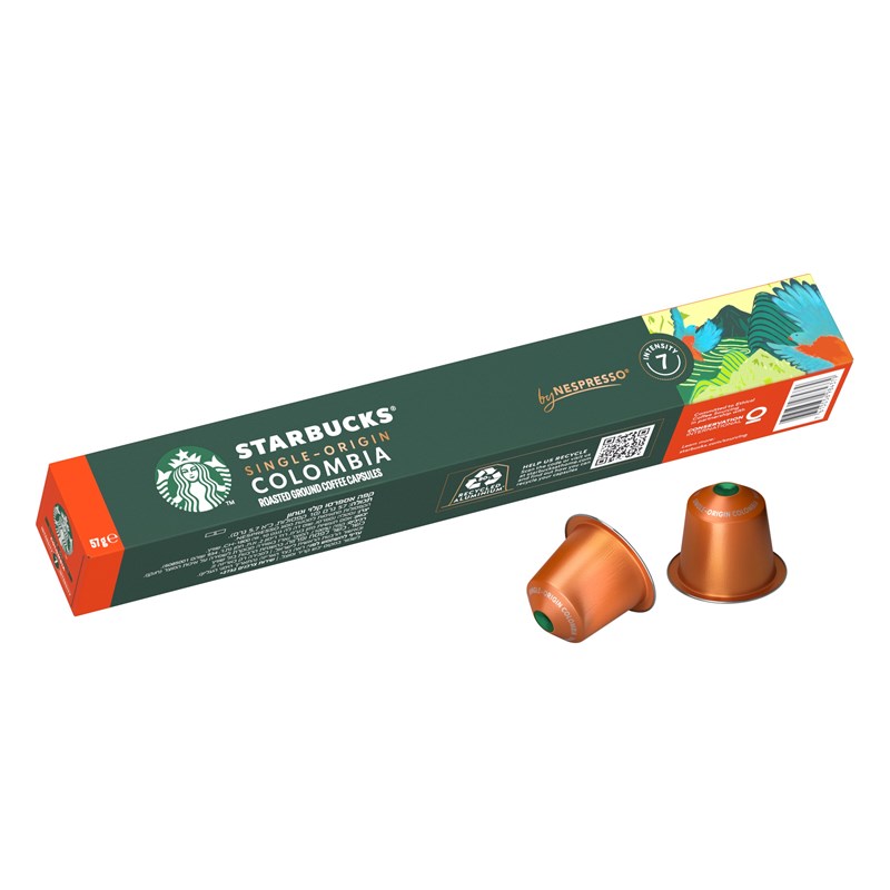 Kapsle pro espressa Starbucks NC Single-Origin Colombia (10 ks)