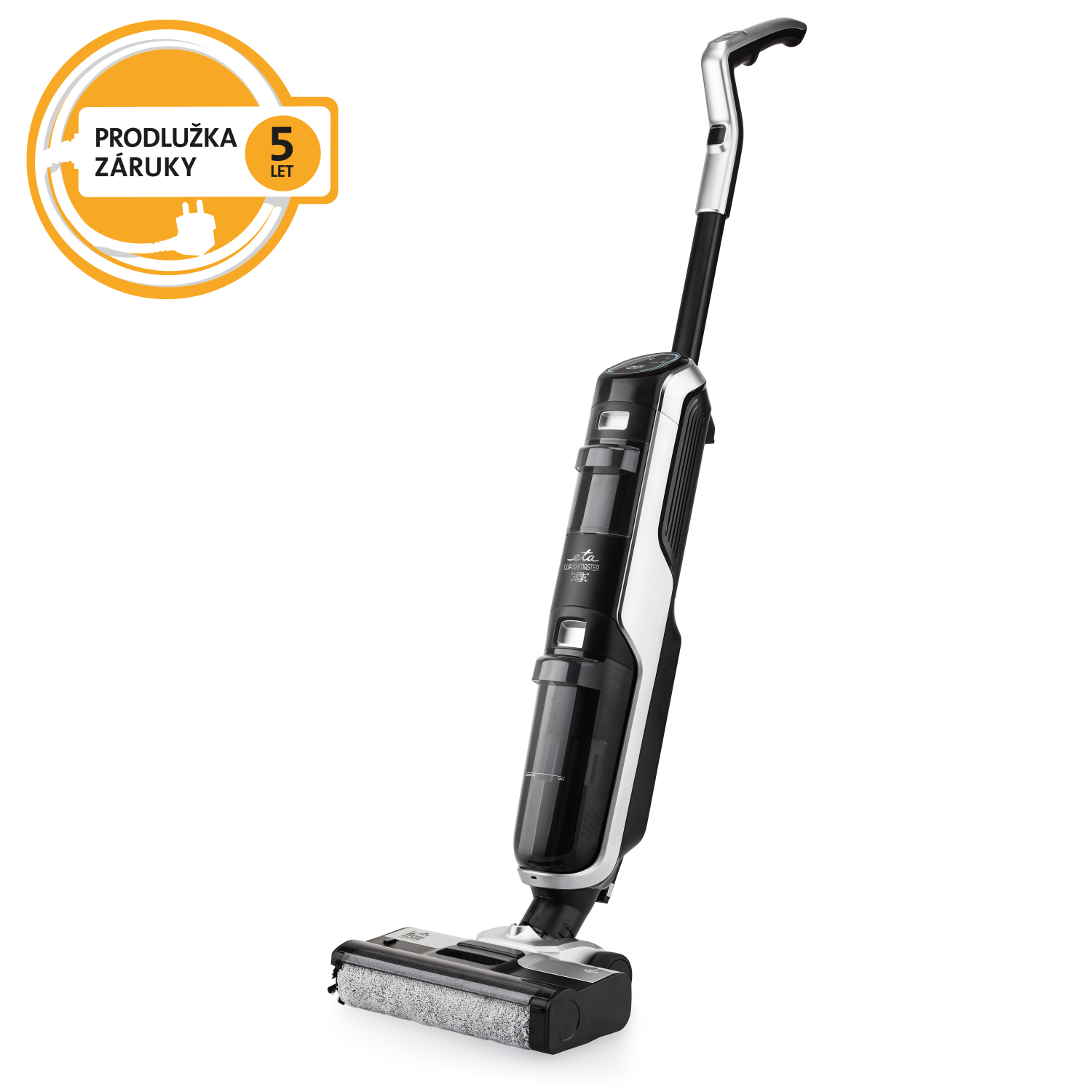 Podlahová myčka ETA Wash Master AI 7257 90000 černá/stříbrná