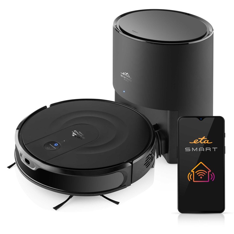 Robotický vysavač ETA Swing Pro 6123 90000 černý
