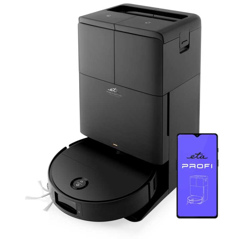 Robotický vysavač ETA Triton AI Aqua Pro 8993 90000 černý