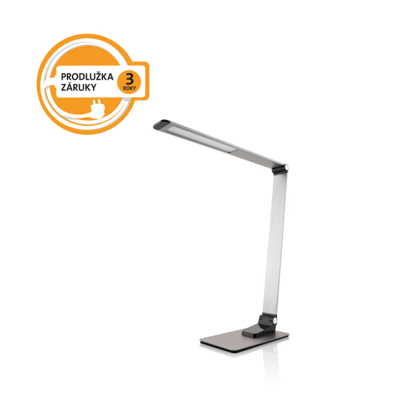Stolní LED lampička ETA 4892 90000 šedá - obrázek č. 1
