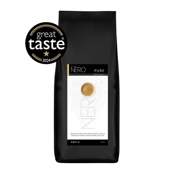 Káva zrnková Nero Caffé Premium/Pure 1 kg - obrázek č. 1