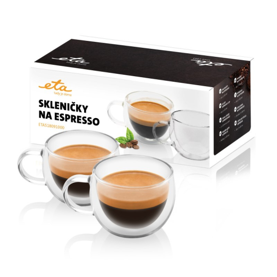 Skleničky na espresso ETA 5180 91000 sklo - obrázek č. 1