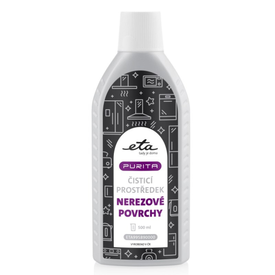 Čisticí prostředek na nerezové povrchy ETA PURITA 9958 90000 - obrázek č. 1