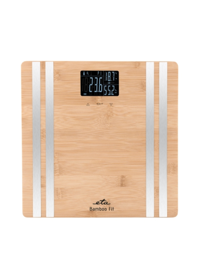 Osobní váha ETA Bamboo Fit 1779 90000 hnědá - obrázek č. 1