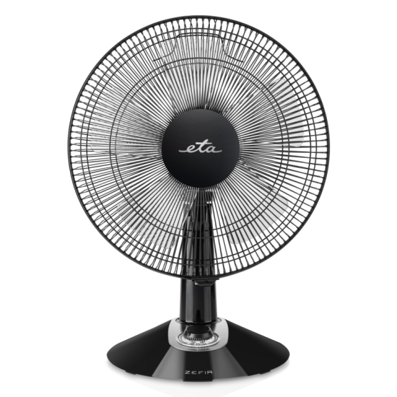 Ventilátor stolní ETA Zefir 1607 90010 černý - obrázek č. 1