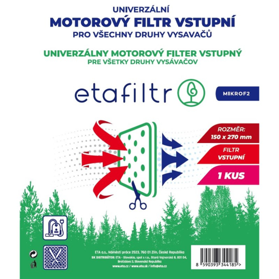 Filtr ETA MIKROF2 bílý - obrázek č. 1