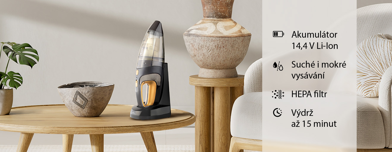 Ruční vysavač Verto