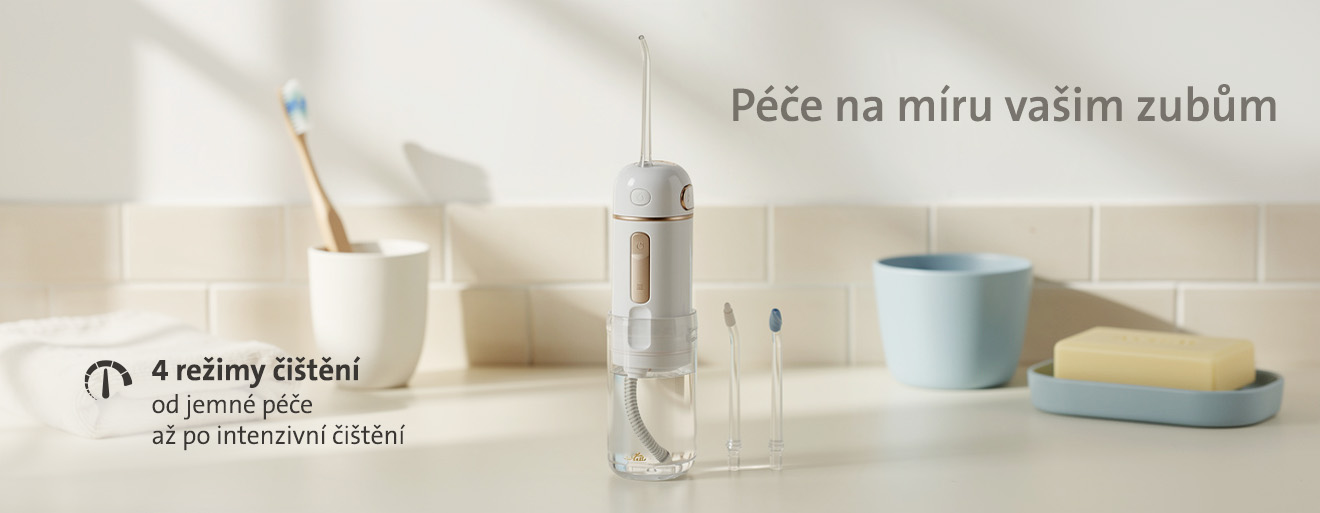 Ústní sprcha ETA Aqua Care Compact, 4 režimy čištění