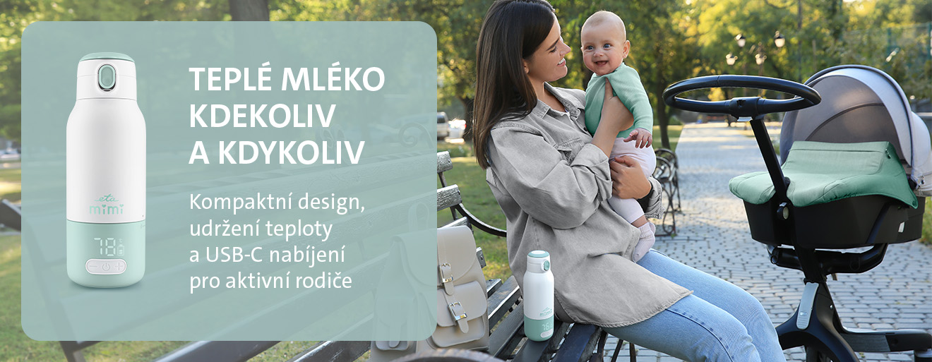 Ohřívač mléka ETA Mimi, teplé mléko na cesty
