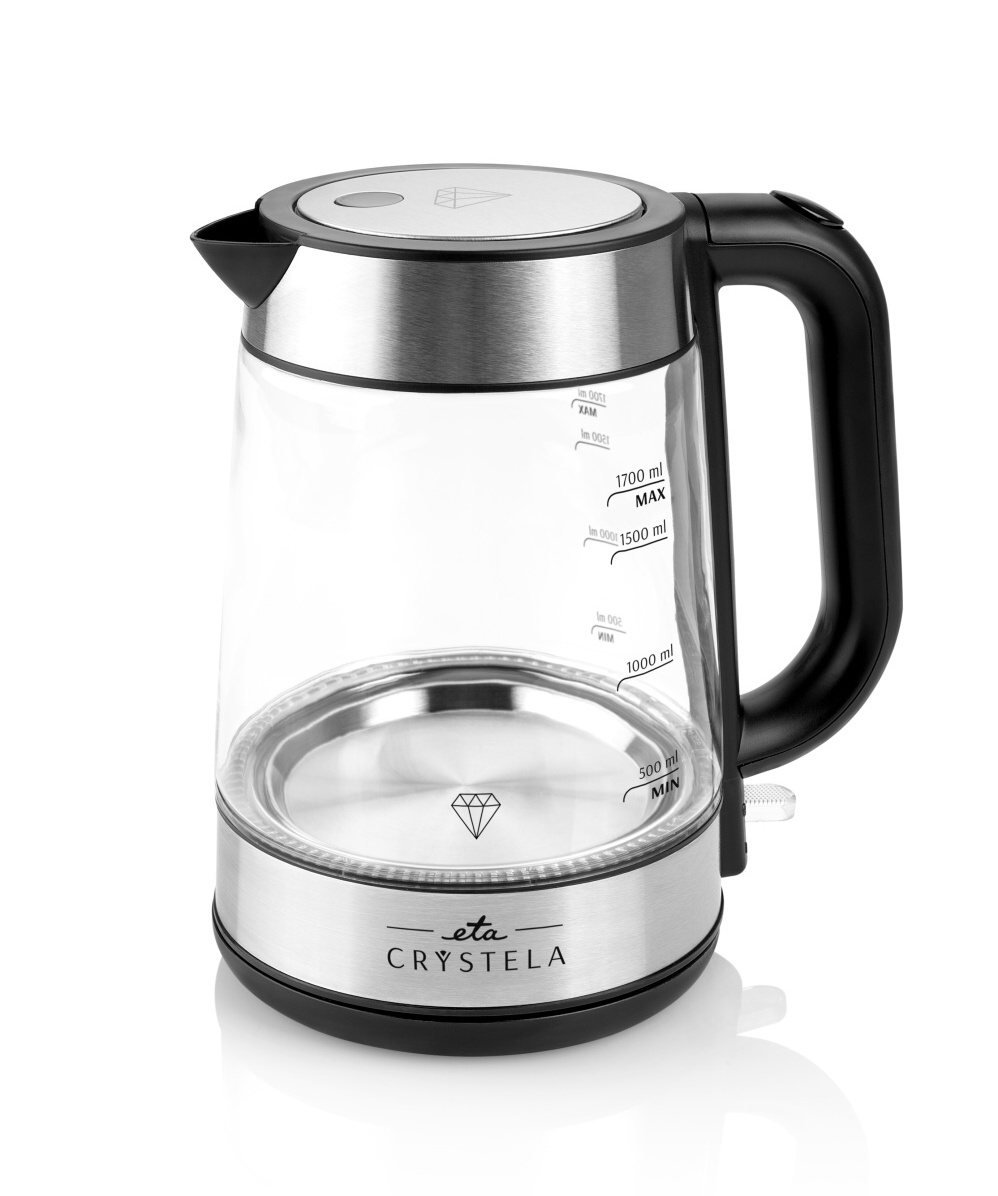 Rychlovarná konvice ETA Crystela 6153 90000 nerez/sklo