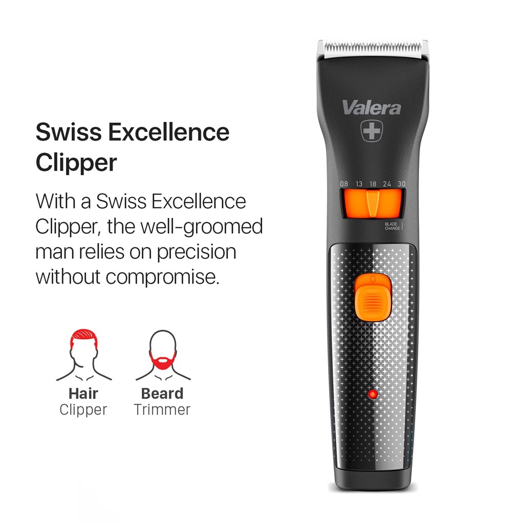 Zastřihovač vlasů Valera Swiss Excellence Smart black USB černý