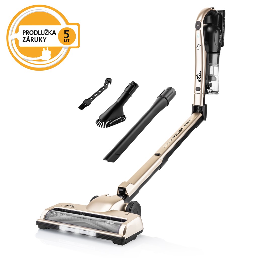 Tyčový vysavač ETA Gold Power 1212 90000 zlatý