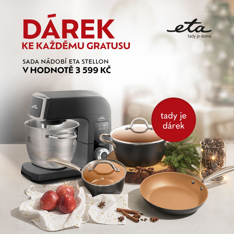 Kuchyňský robot ETA Gratus STORIO II 2043 90030 černý