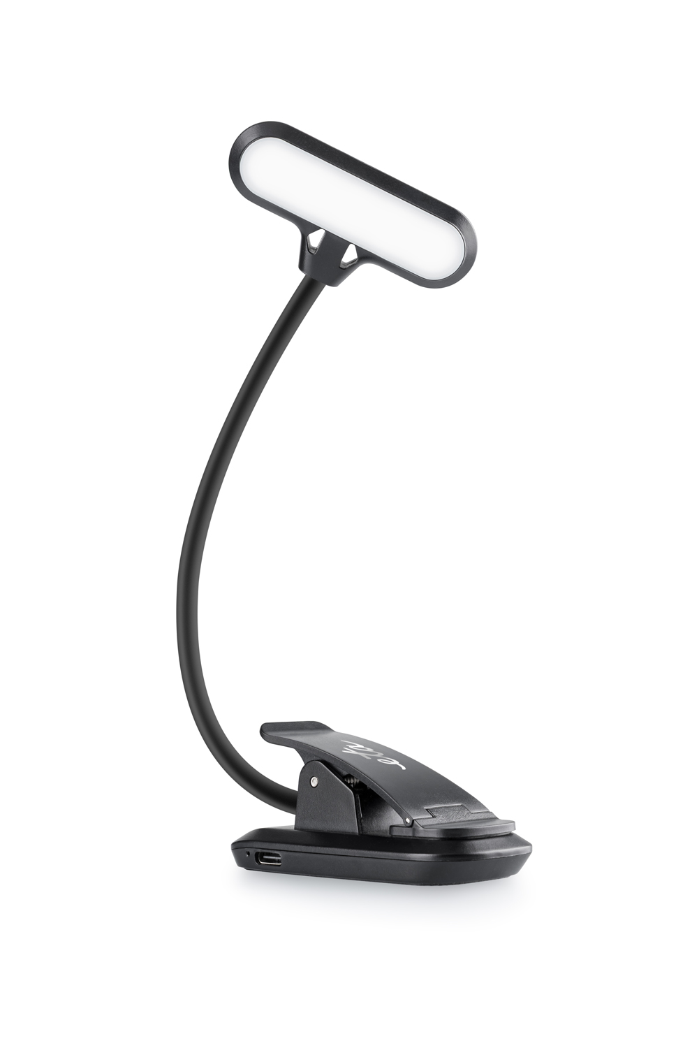 Stolní LED lampička ETA 089490000 s klipem, nabíjecí, stmívatelná černá