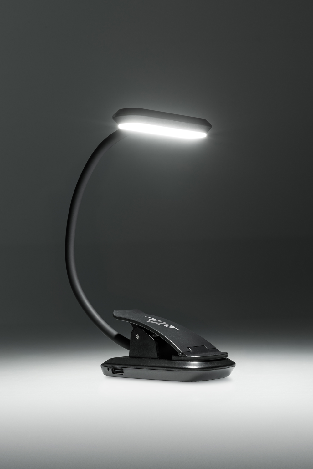 Stolní LED lampička ETA 089490000 s klipem, nabíjecí, stmívatelná černá