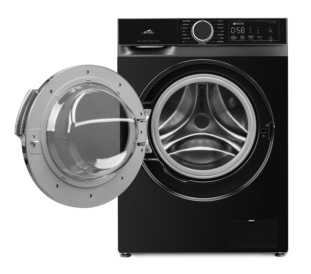 Pračka ETA 387190020A černá