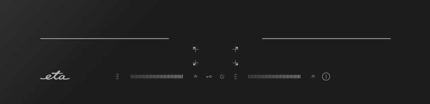 Indukční varná deska ETA 679290000 černá