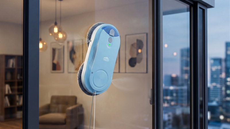 Robotický čistič oken ETA Finestro Smart 6329 90000 světle modrý