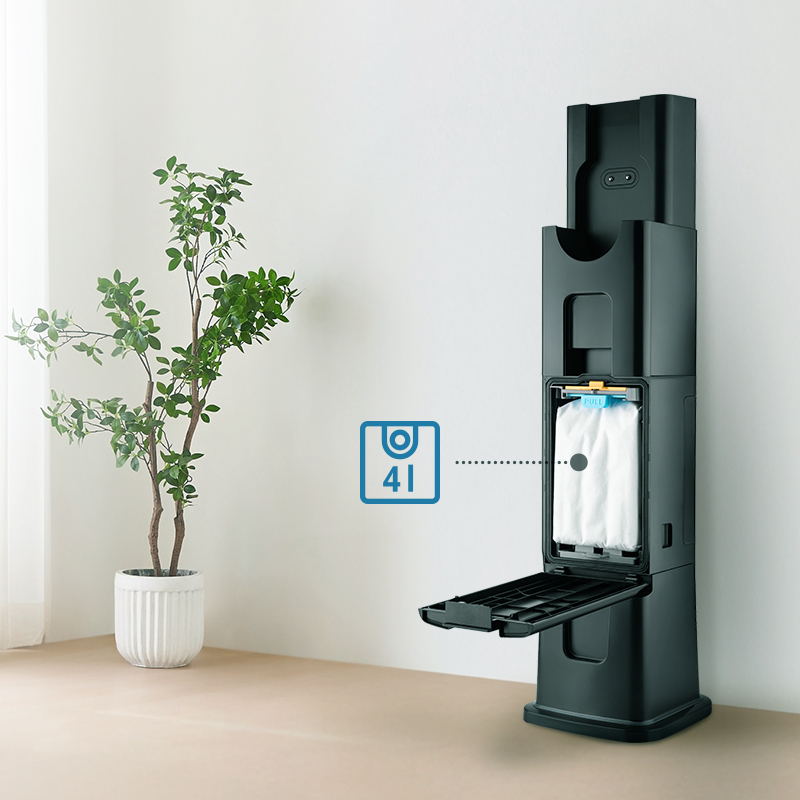 Tyčový vysavač ETA Panther PRO 7250 90000 s odsávací stanicí černý