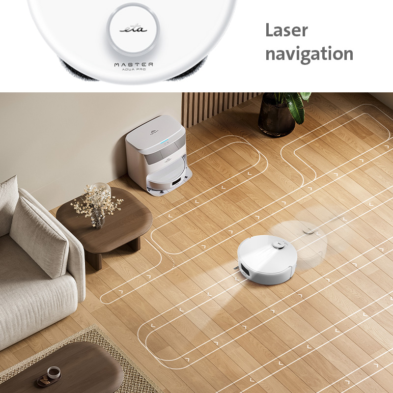 Robotický vysavač ETA MASTER AQUA PRO 7229 90000 bílý