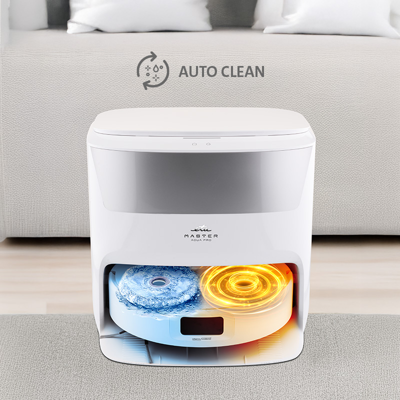 Robotický vysavač ETA MASTER AQUA PRO 7229 90000 bílý