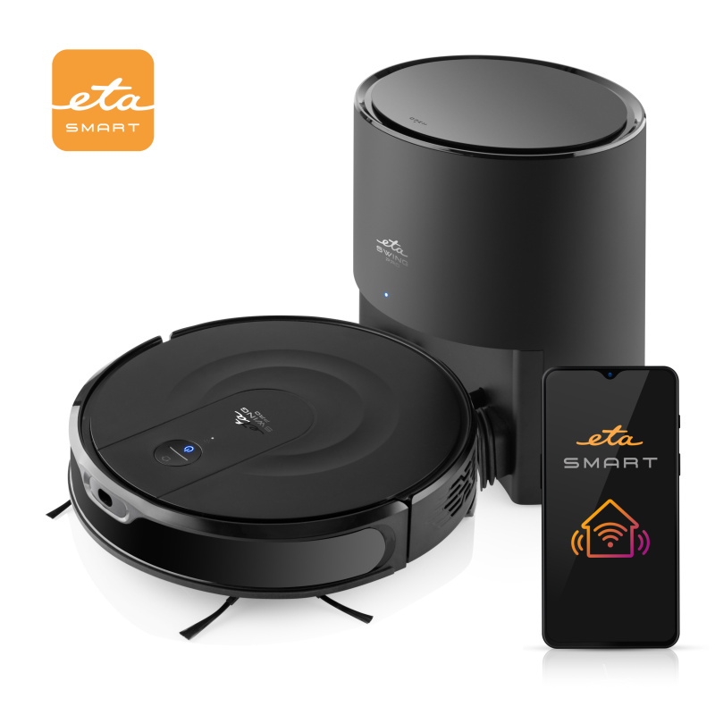 Robotický vysavač ETA Swing Pro 6123 90000 černý