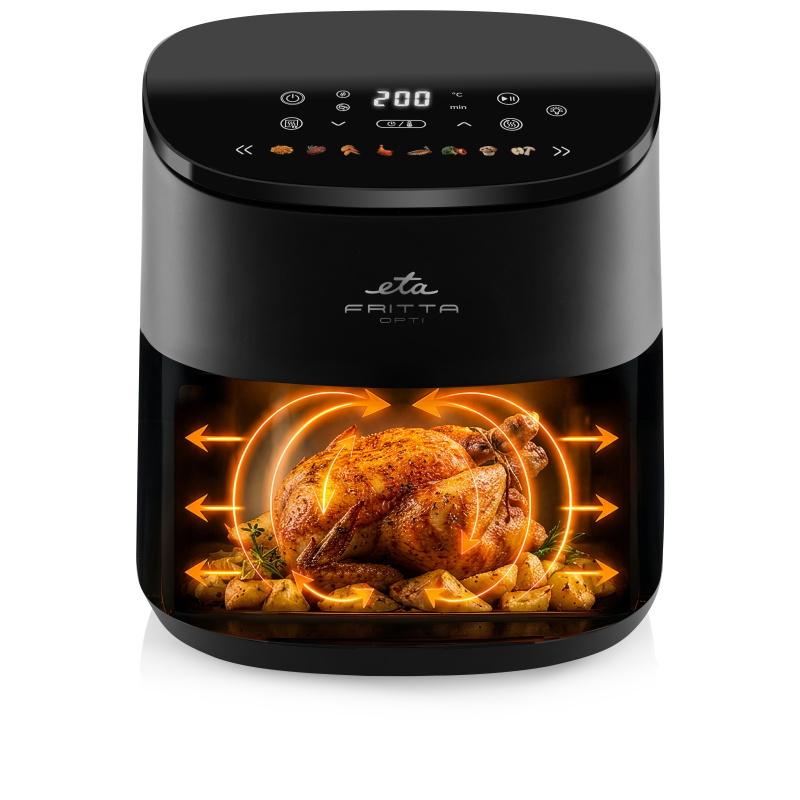 Fritéza horkovzdušná ETA Fritta Opti 0167 90000 černá