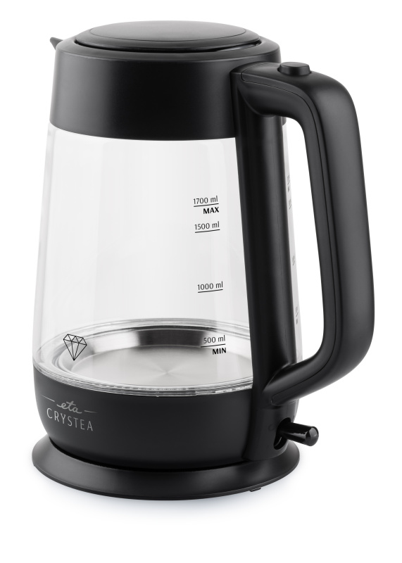 Rychlovarná konvice ETA Crystea 6154 90000 černá/sklo
