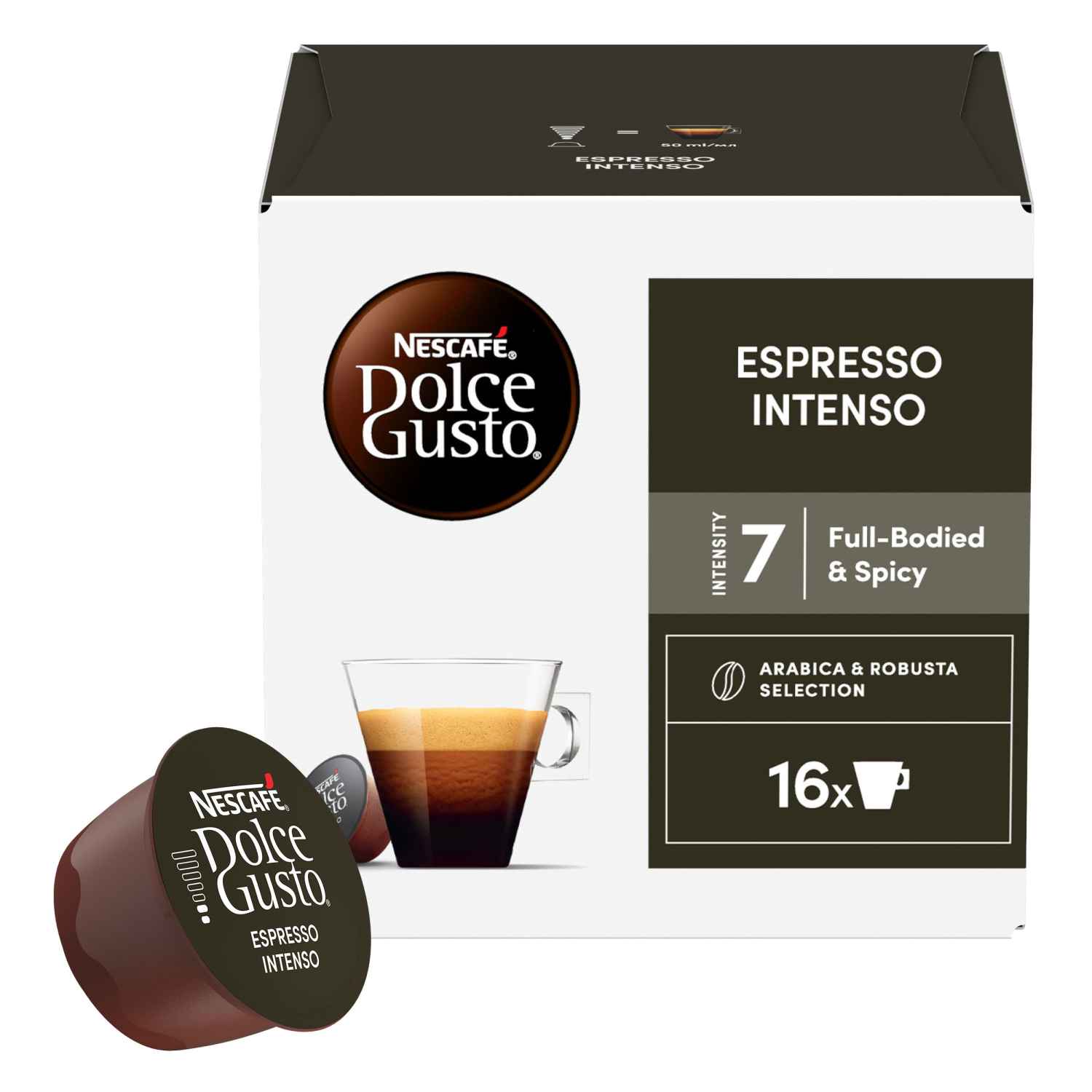 Kapsle pro espressa NESCAFÉ Dolce Gusto® Espresso Intenso (16 ks)