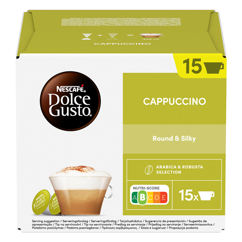 Kapsle pro espressa NESCAFÉ Dolce Gusto® Cappuccino (30 ks)