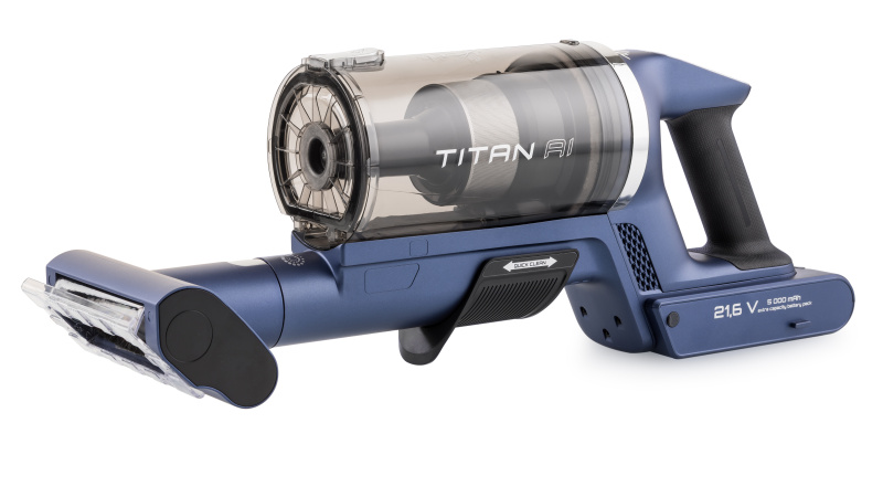 Tyčový vysavač ETA Titan AI 5255 90000 černý/modrý