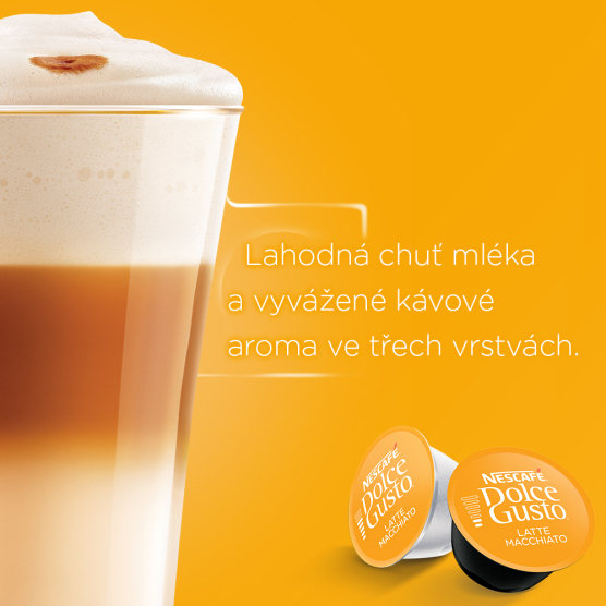 Kapsle pro espressa NESCAFÉ Dolce Gusto® Latte Macchiato (30 ks) - vedlejší obrázek č. 2
