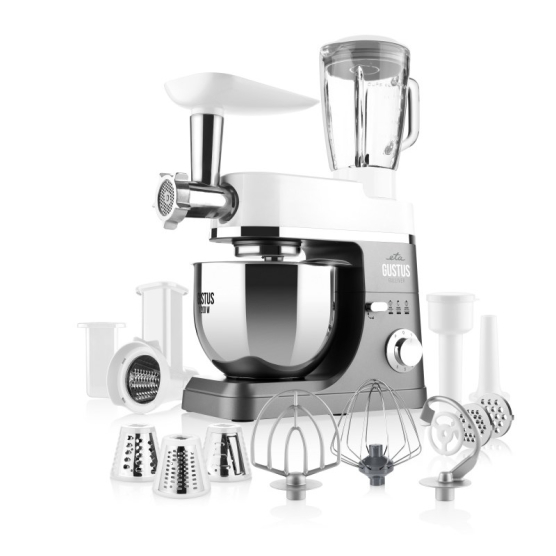 Kuchyňský robot ETA Gustus IV 4128 90010 šedý/bílý