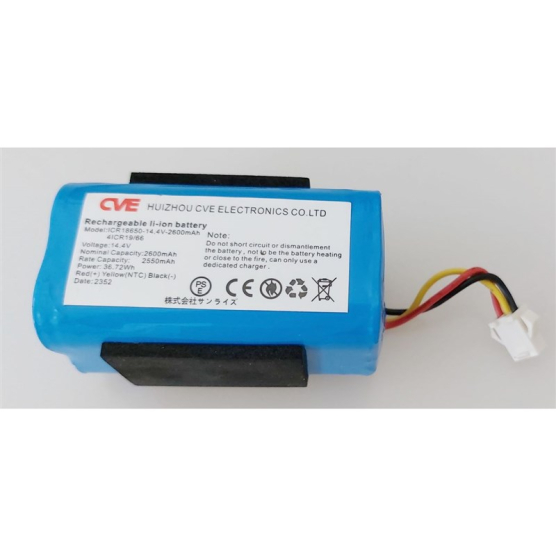 Baterie ETA Li-ion 14,4V, 2600mAh 1248 00200
