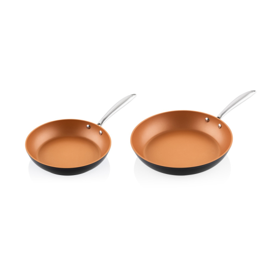 Sada pánví ETA STELLON 7930 90000 černá/měděná