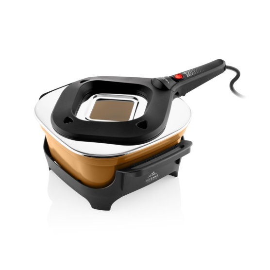 Elektrický pečicí hrnec ETA Pečenka Ceramic Natura 0133 900052 béžový