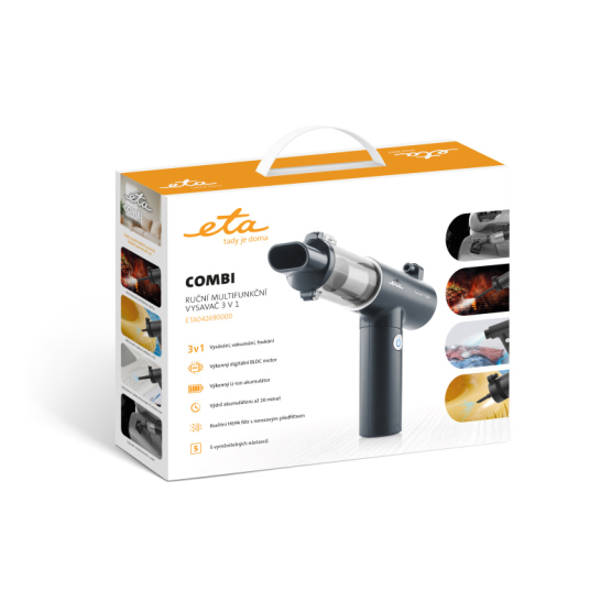 Ruční vysavač ETA COMBI 0426 90000 černý