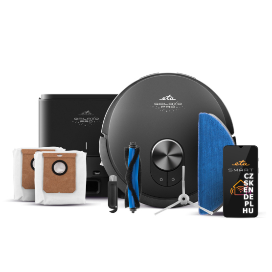 Robotický vysavač ETA Galaxo PRO 6239 90000 černý