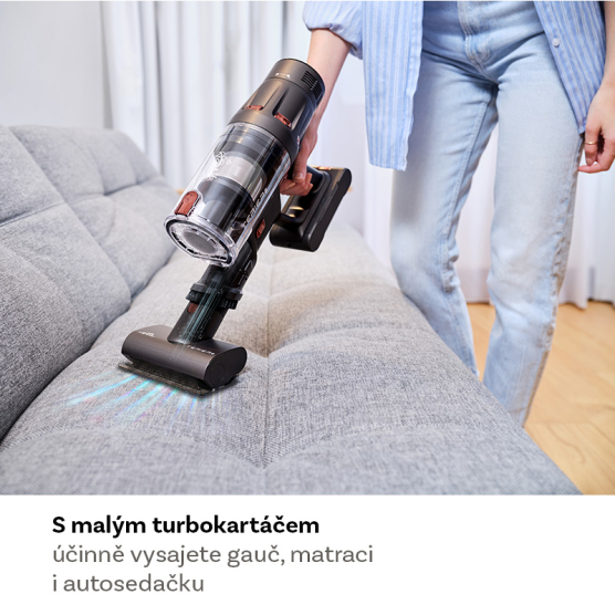 Tyčový vysavač ETA Terier 3 v 1, 5247 90000 hnědý