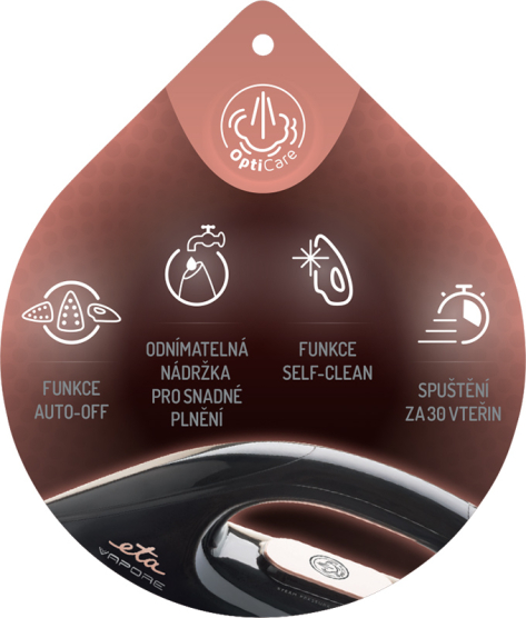 Žehlicí systém ETA Vapore 4290 90000 černý - vedlejší obrázek č. 7